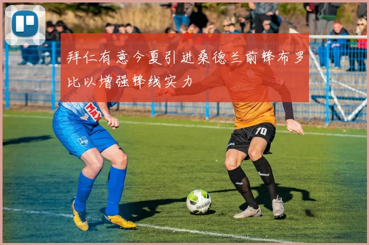拜仁有意今夏引进桑德兰前锋布罗比以增强锋线实力